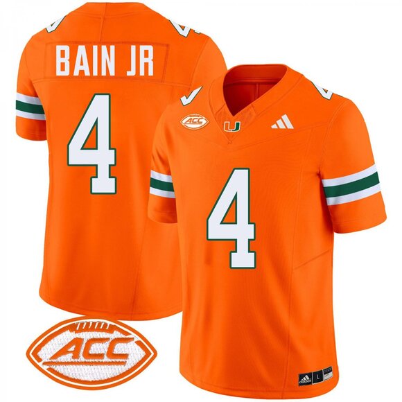 Rueben Bain Jr Orange Vapor Stitched Jersey Can Choose Mens Youths